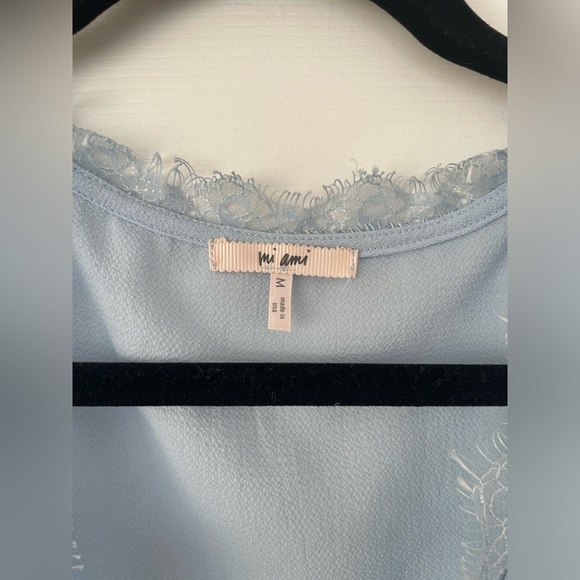 Brand new! Mi Ami blue tank top. Perfect for any occasion, casual or dressed up. - Picture 2 of 3